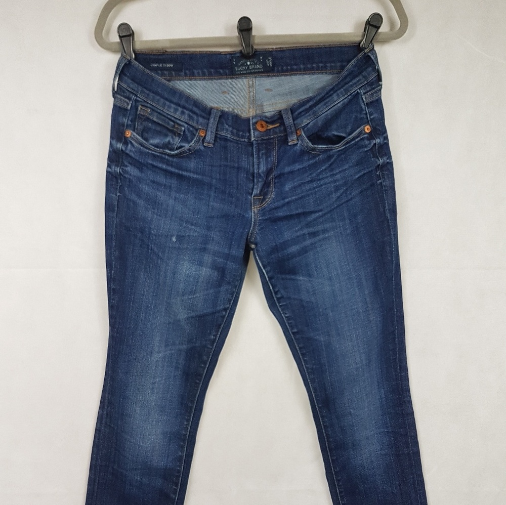 Woman's Lucky Brand Ankle Jean's Size 4/27 - Blue